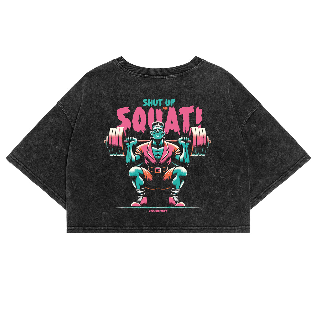 CROP TOP ACIDO "FRANKIE SQUAT"