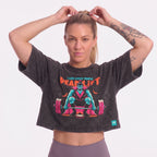 CROP TOP ACIDO "DRAKU DEADLIFT"
