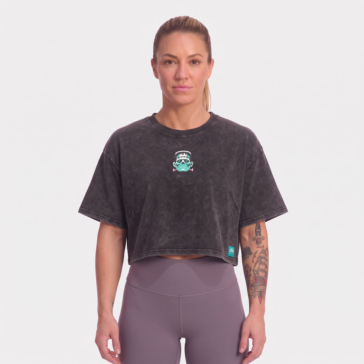 CROP TOP ACIDO "FRANKIE SQUAT"