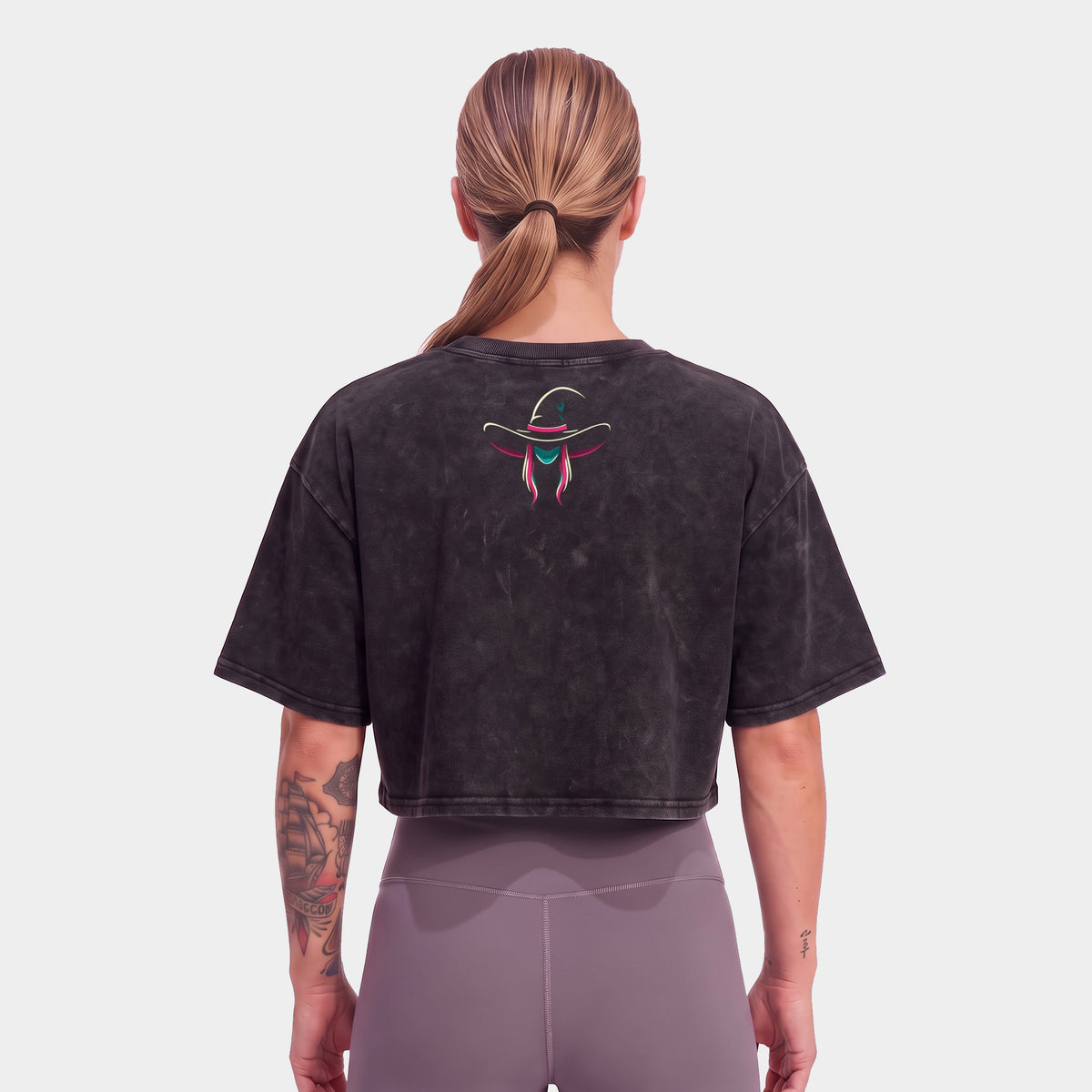CROP TOP ACIDO "WITCH DEADLIFT"