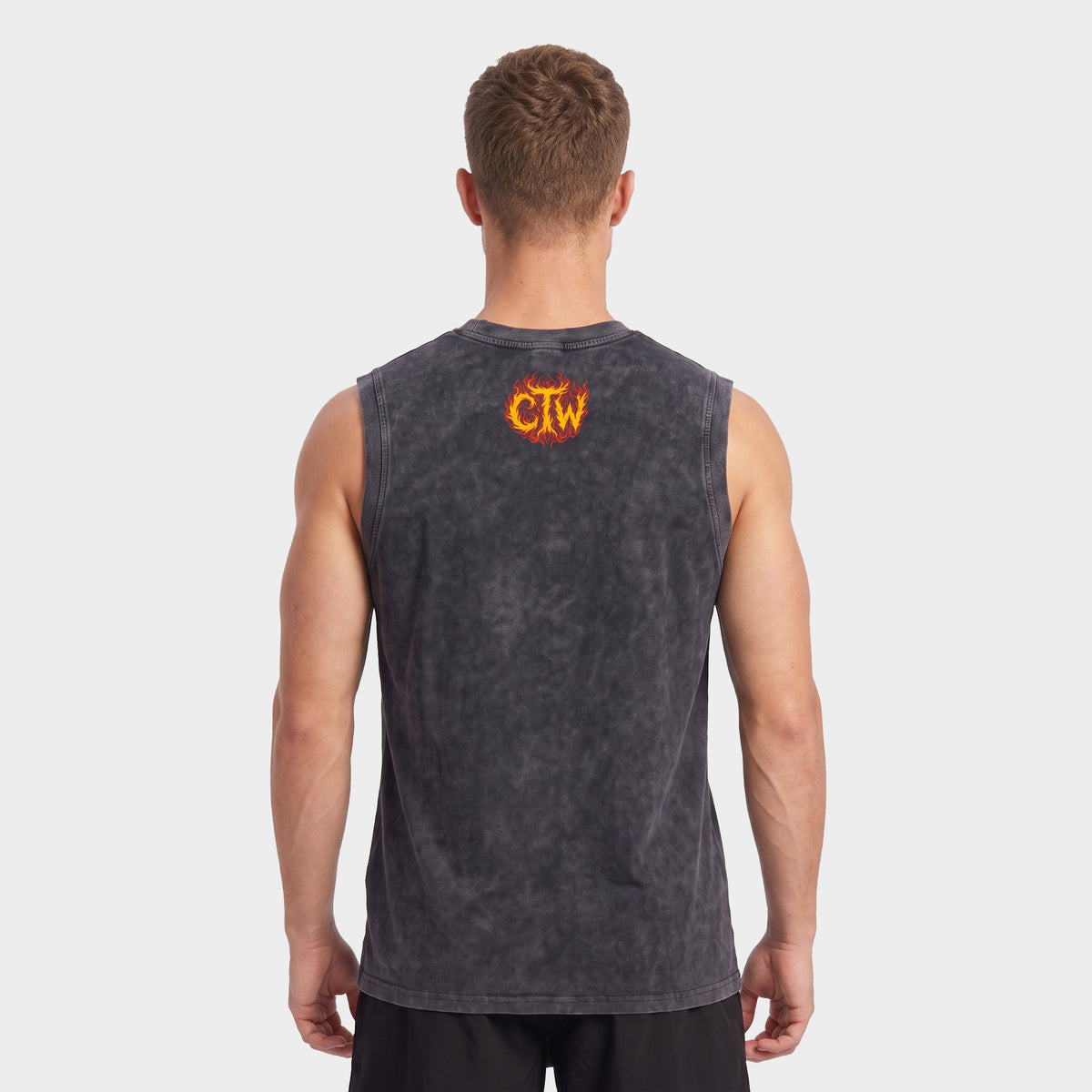 OVERSIZE SIN MANGAS "ENJOY THE WOD IN FLAMES" ORIGINAL