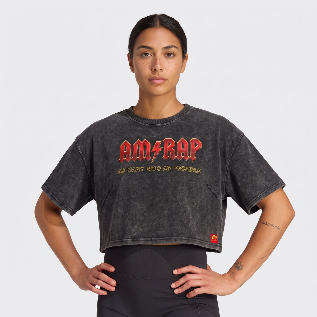 CROP TOP "AM/RAP"