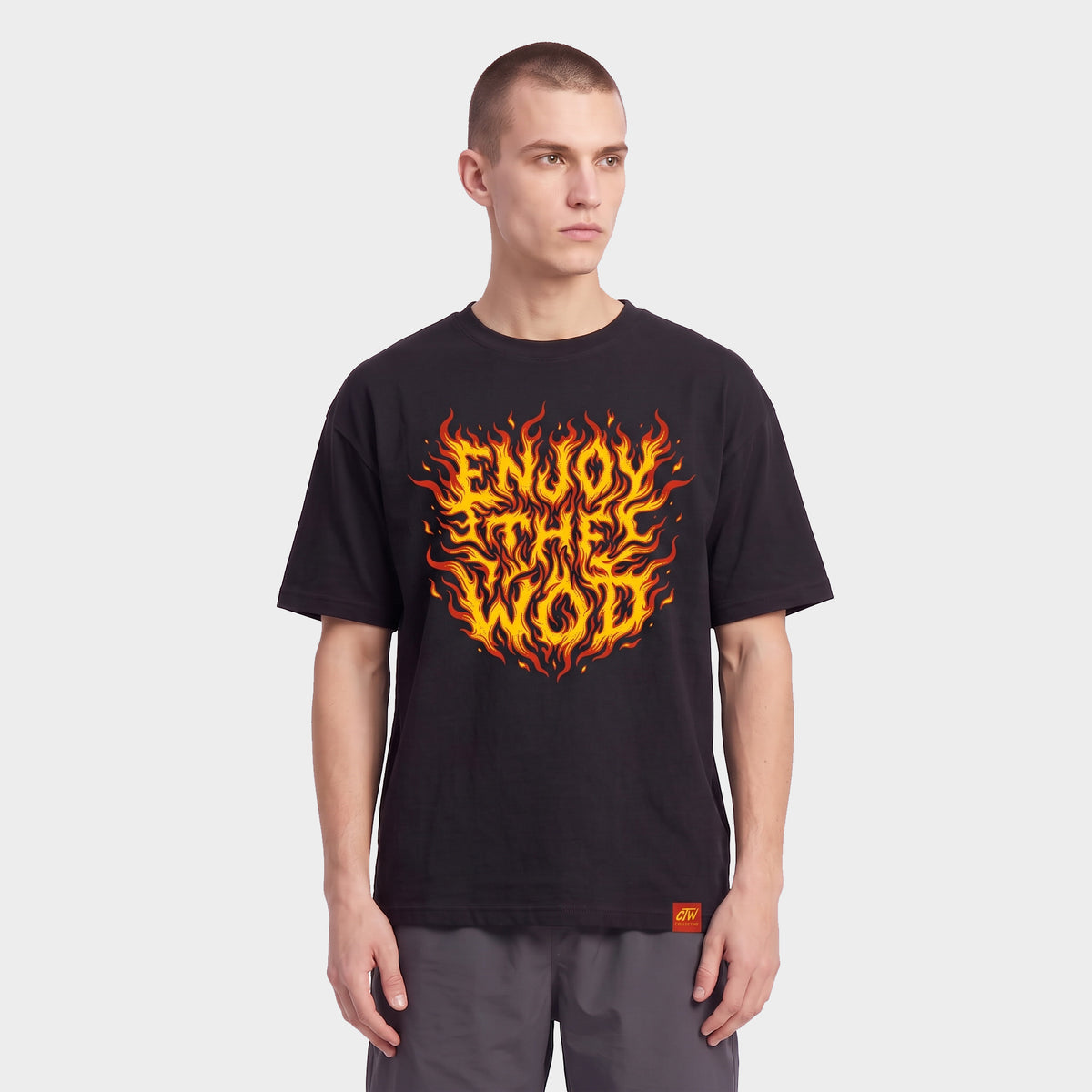 OVERSIZE "ENJOY THE WOD IN FLAMES" ORIGINAL