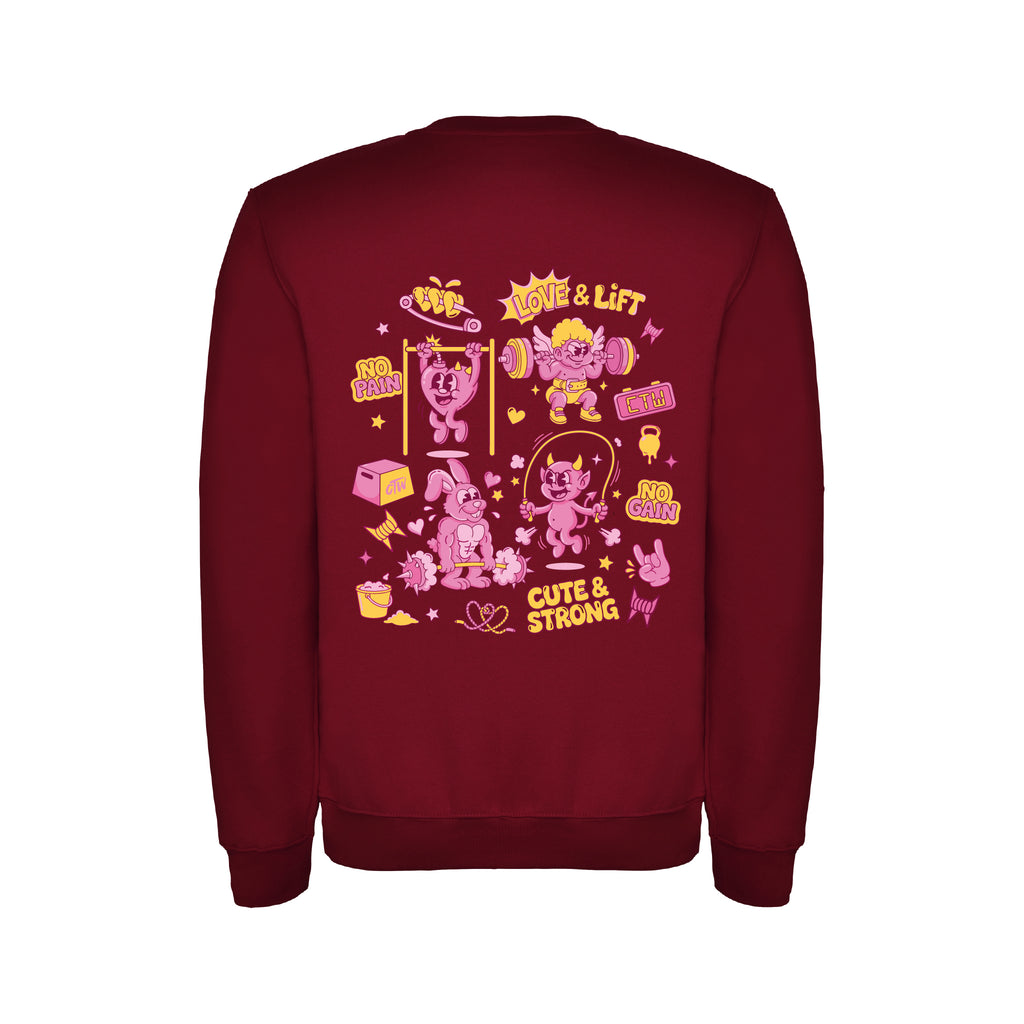 SUDADERA "CUTE & STRONG"