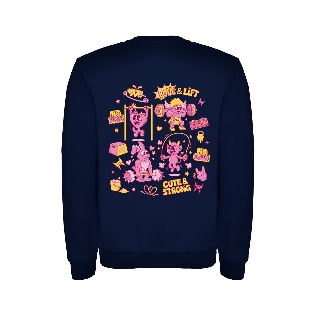 SUDADERA "CUTE & STRONG"