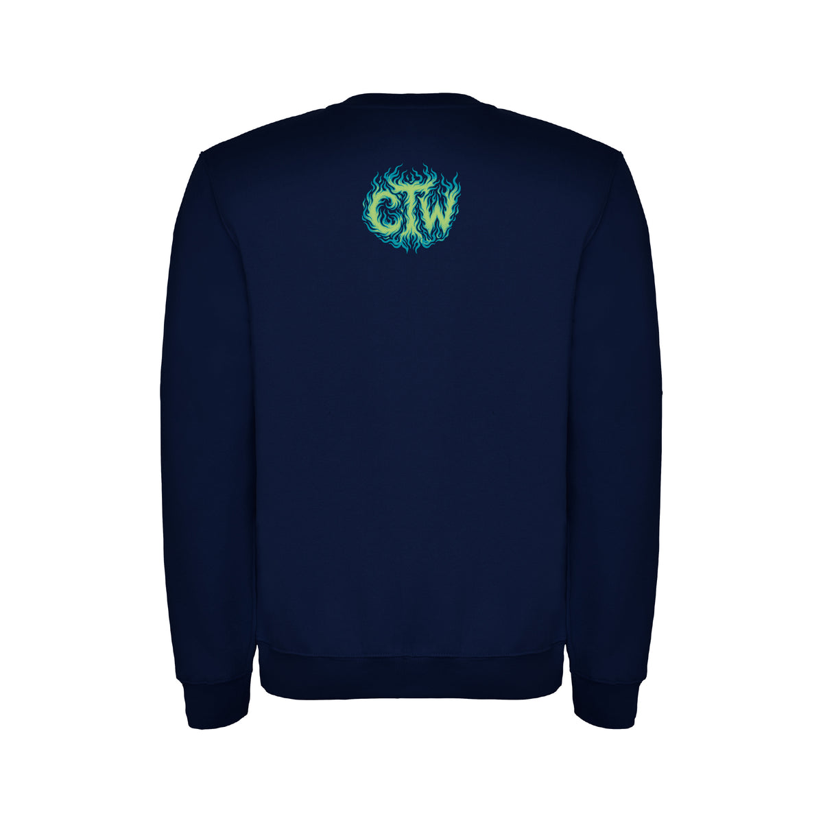 SUDADERA "ENJOY THE WOD IN FLAMES" GREEN