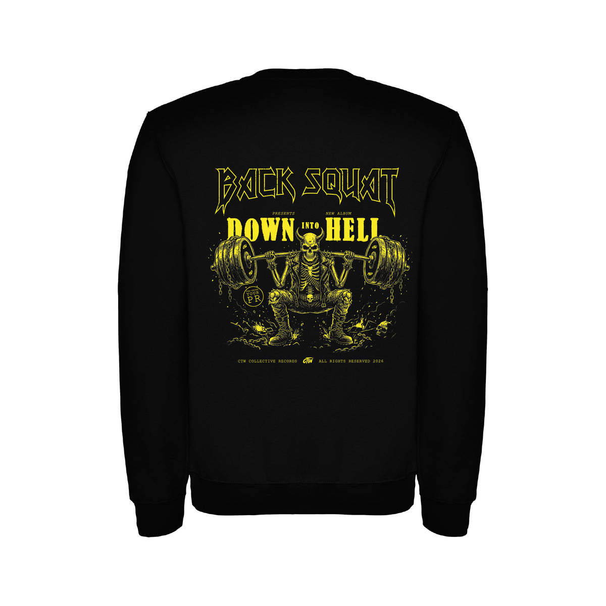 SUDADERA "BACK SQUAT"