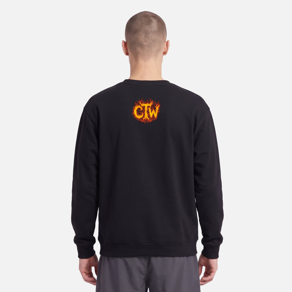 SUDADERA "ENJOY THE WOD IN FLAMES" ORIGINAL