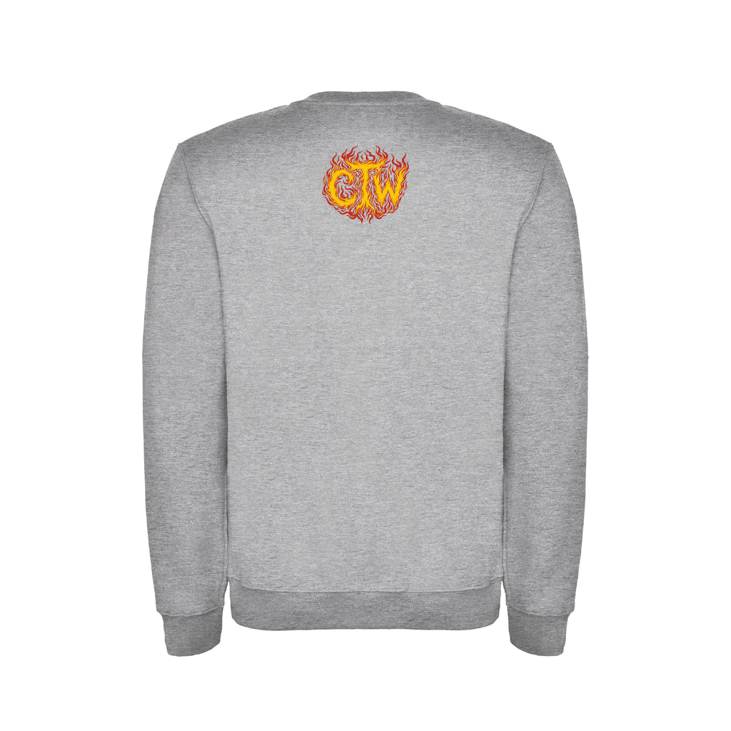 SUDADERA "ENJOY THE WOD IN FLAMES" ORIGINAL