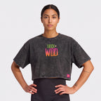 CROP TOP ACIDO "TRICK OR WOD"