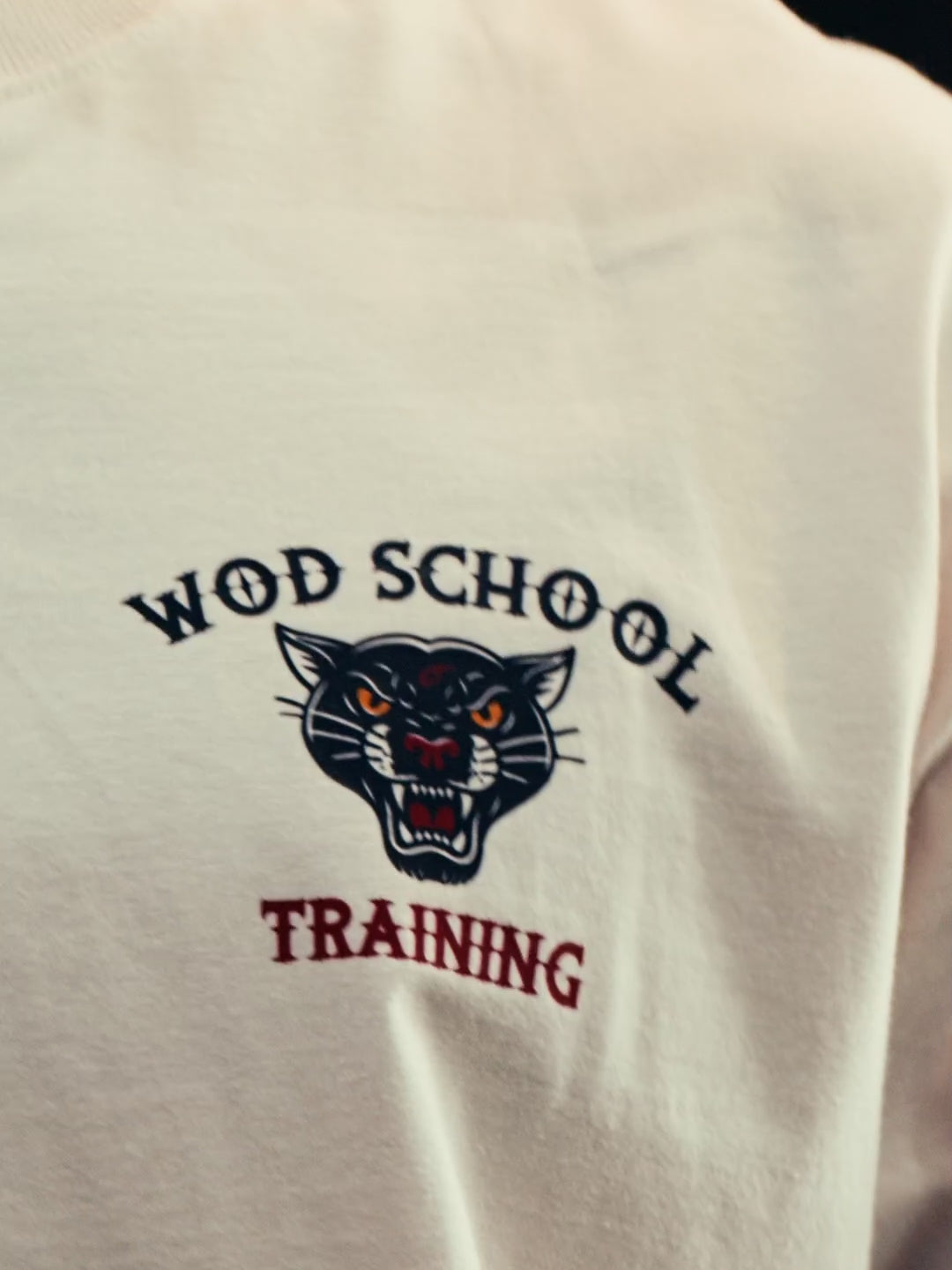 OVERSIZE "WOD SCHOOL"