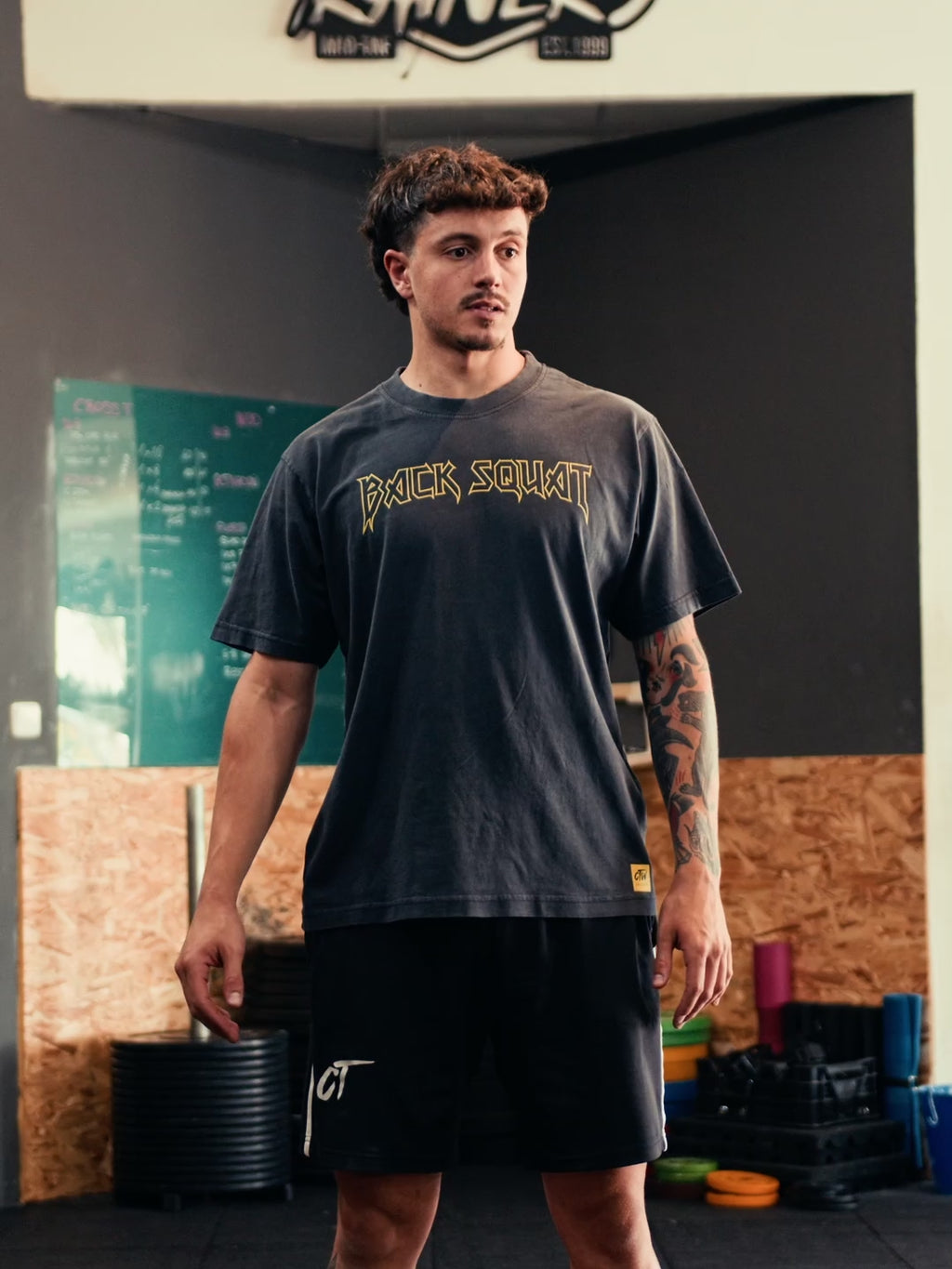 OVERSIZE VINTAGE "Back Squat"