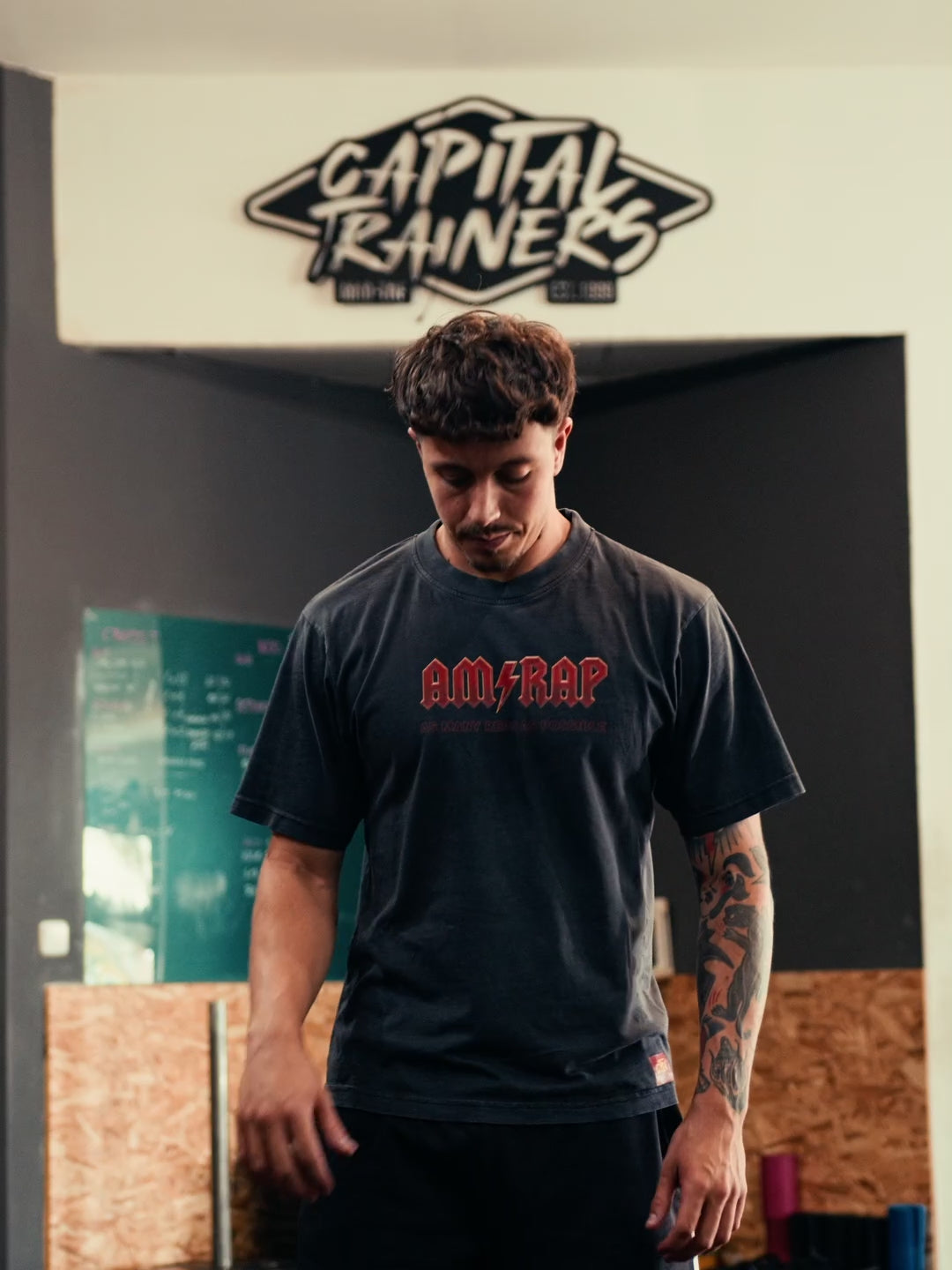 OVERSIZE VINTAGE "Am Rap"